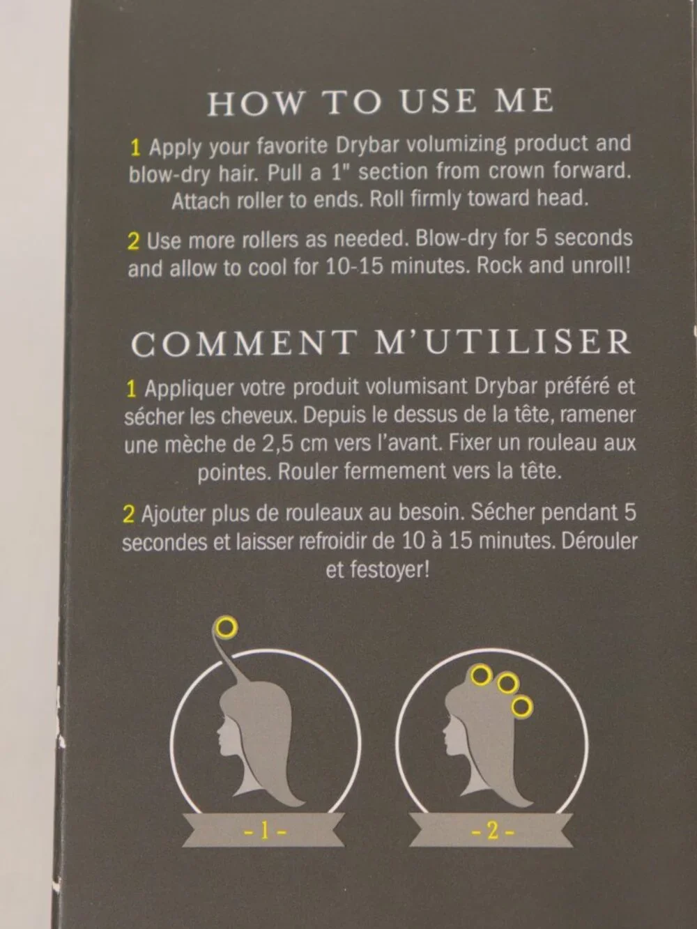 NWT Dry Bar High Top Hair Rollers